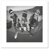 Beastie Boys Matted Art Print