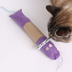 CAT CANOODLE catnip toy hack - the toilet paper tube