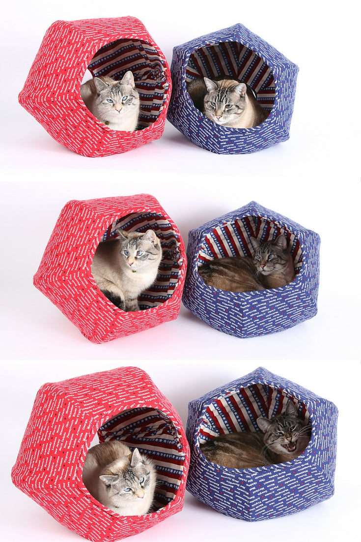 The Cat Ball Feline Voting Booth Contraption for 2016 cat voting booth