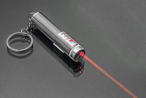 The classic laser pointer is a great cat toy, but get one with a chain that makes noise