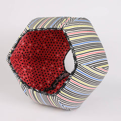 CAT BALL cat bed in Windham 8 days a week fabric collection