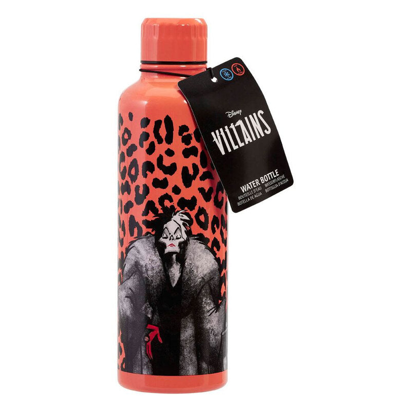 Funko Disney Villains: Metal Water Bottle - Cruella De Vil