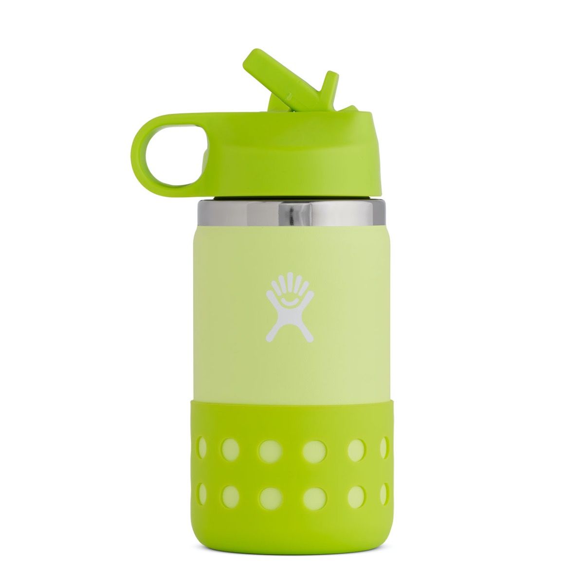 Hydroflask: 12 Oz Kids Wide Mouth Straw Lid - Honeydew