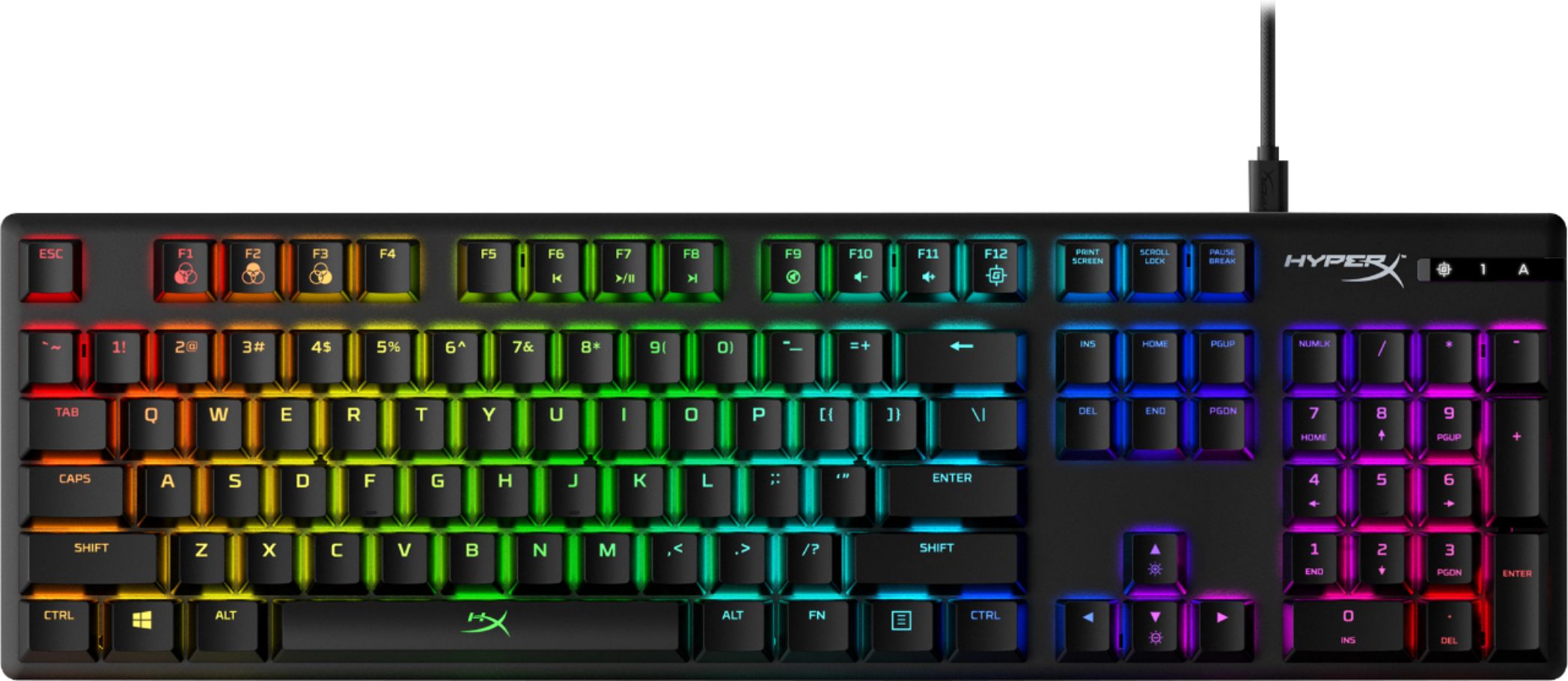 HyperX Alloy Origins Wired Gaming Mechanical HyperX Red Switch Keyboard with RGB Back Lighting