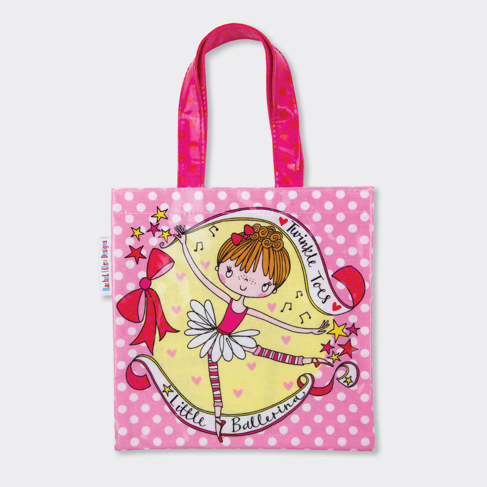 Rachel Ellen Design Mini Tote Bag - Little Ballerina