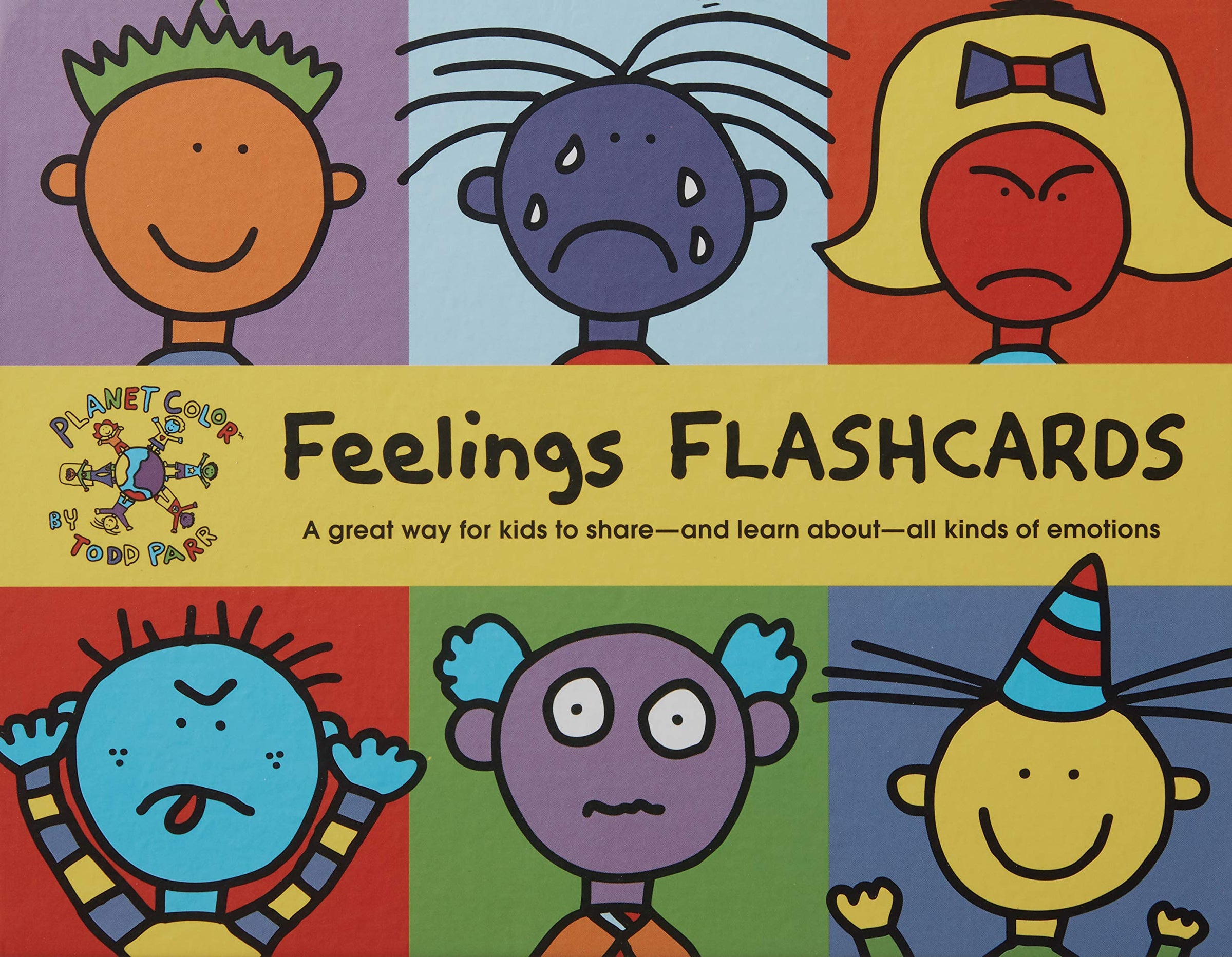 Todd Parr Feelings Flash Cards