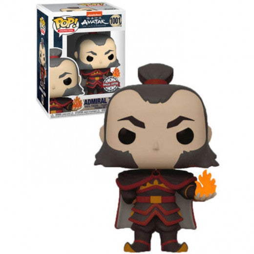 Funko Pop Animation: Avatar- Admiral Zhao with Fireball Glow