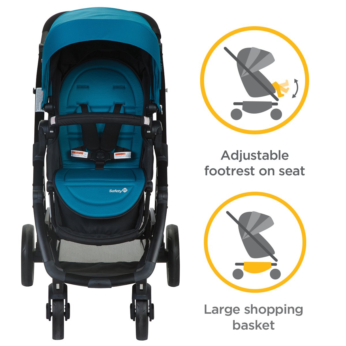 safety first visto 4 wheel stroller