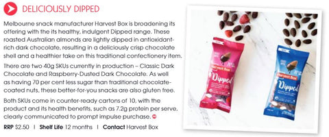 Harvest Box Dipped Retailer Magazine