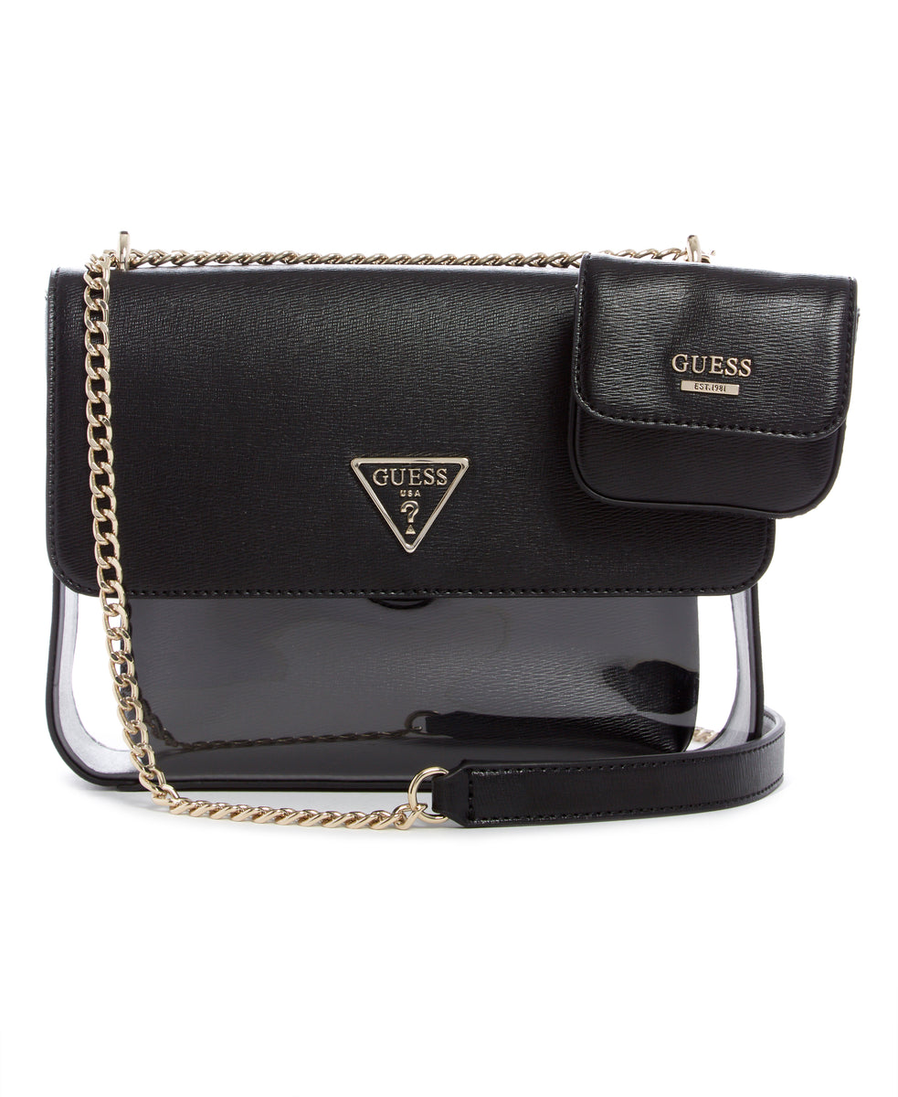 guess rubina convertible crossbody flap