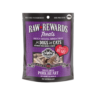 Northwest Naturals Pork Heart Treats 3oz - Dog Treats - Northwest Naturals - Shop The Paw