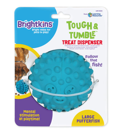 Brightkins Pufferfish Treat Dispenser - Large -- Brightkins Pet - Shop The Paw