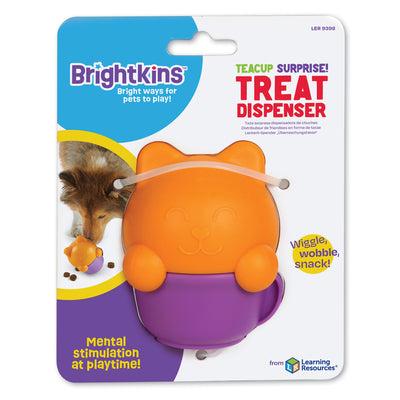 Brightkins Kitten Teacup Treat Dispenser -- Brightkins Pet - Shop The Paw
