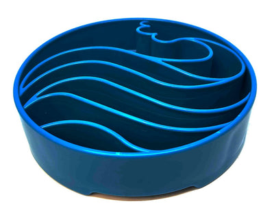 Sodapup - eBowl Enrichment Slow Feeder Bowl for Dogs - Wave - Toys - Sodapup - Shop The Paw