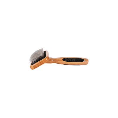 Bass Brushes Dematting Slicker Style Pet Brush (Dark | Soft Pin | 4 Sizes) - Grooming - Bass Brushes - Shop The Paw