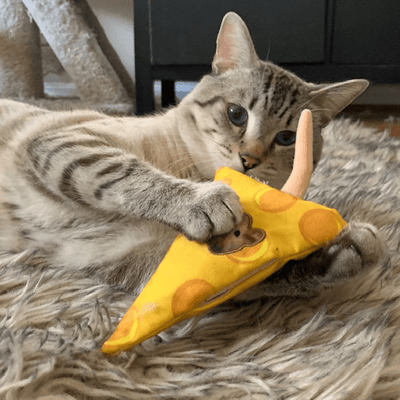 Meowijuana - Get Cheezy Refillable Cheese and Mouse Catnip Cat Toys | Toys | Meowijuana - Shop The Paws