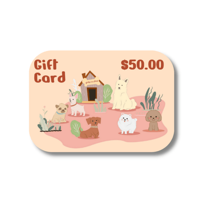 Gift Card $50 - Gift Card - shopthepaw - Shop The Paws