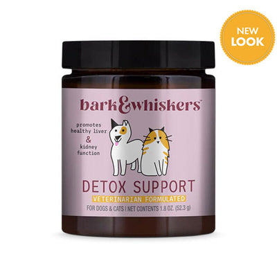 Dr Mercola Bark & Whiskers™ Detox Support for Cats & Dogs - Pet Vitamins & Supplements - Dr Mercola - Shop The Paw