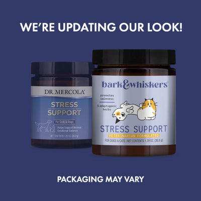 Dr Mercola Bark & Whiskers™ Stress Support for Cats & Dogs - Pet Vitamins & Supplements - Dr Mercola - Shop The Paw