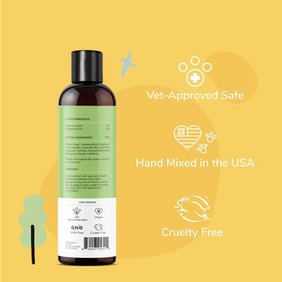 Kin+Kind Flea|Tick (Natural Shampoo for Dogs+Cats) - Lavender [NEW LOOK] - Grooming - Kin+Kind - Shop The Paw