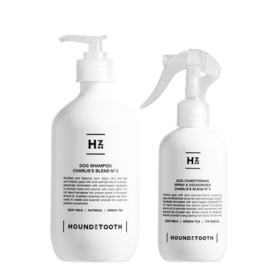 Houndztooth Charlie's Blend No.3 Dog Shampoo with Oatmeal | 500ml - Grooming - Houndztooth - Shop The Paws