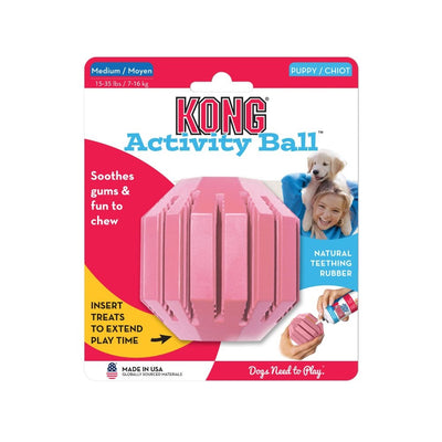 KONG Puppy Activity Ball Rubber Toy - Toys - Kong - Shop The Paw