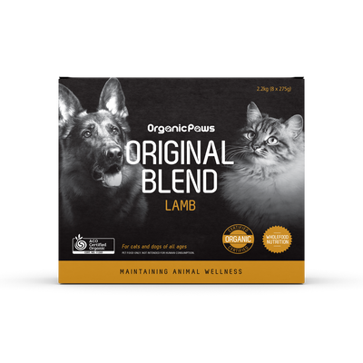 Organic Paws Frozen Raw Original Blend - Lamb - Non-prescription Dog Food - Organic Paws - Shop The Paw