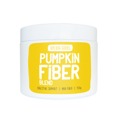 Kin Dog Goods Pumpkin Fiber Blend - 150g | Supplement | KIN DOG GOODS - Shop The Paws