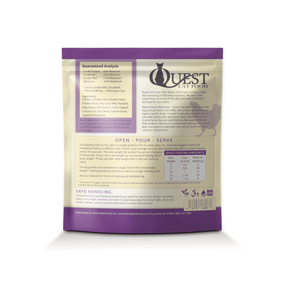 Quest Steve's Real Food Raw Freeze-Dried Cat Food - Chicken Diet 284g - Food - Steve's Real Food - Shop The Paw