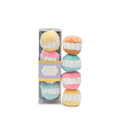 fabcat ® Box of Macarons Set Cat Toy - Toys - fabcat® - Shop The Paw