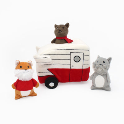 ZippyPaws Burrow - Retro Camper - Toys - ZippyPaws - Shop The Paw