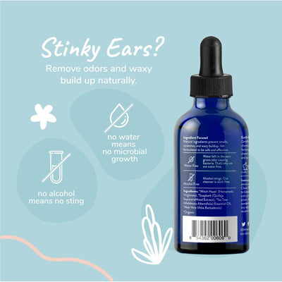 Kin+Kind Organic Clean Ears - Cleanser [NEW LOOK] - Grooming - Kin+Kind - Shop The Paw