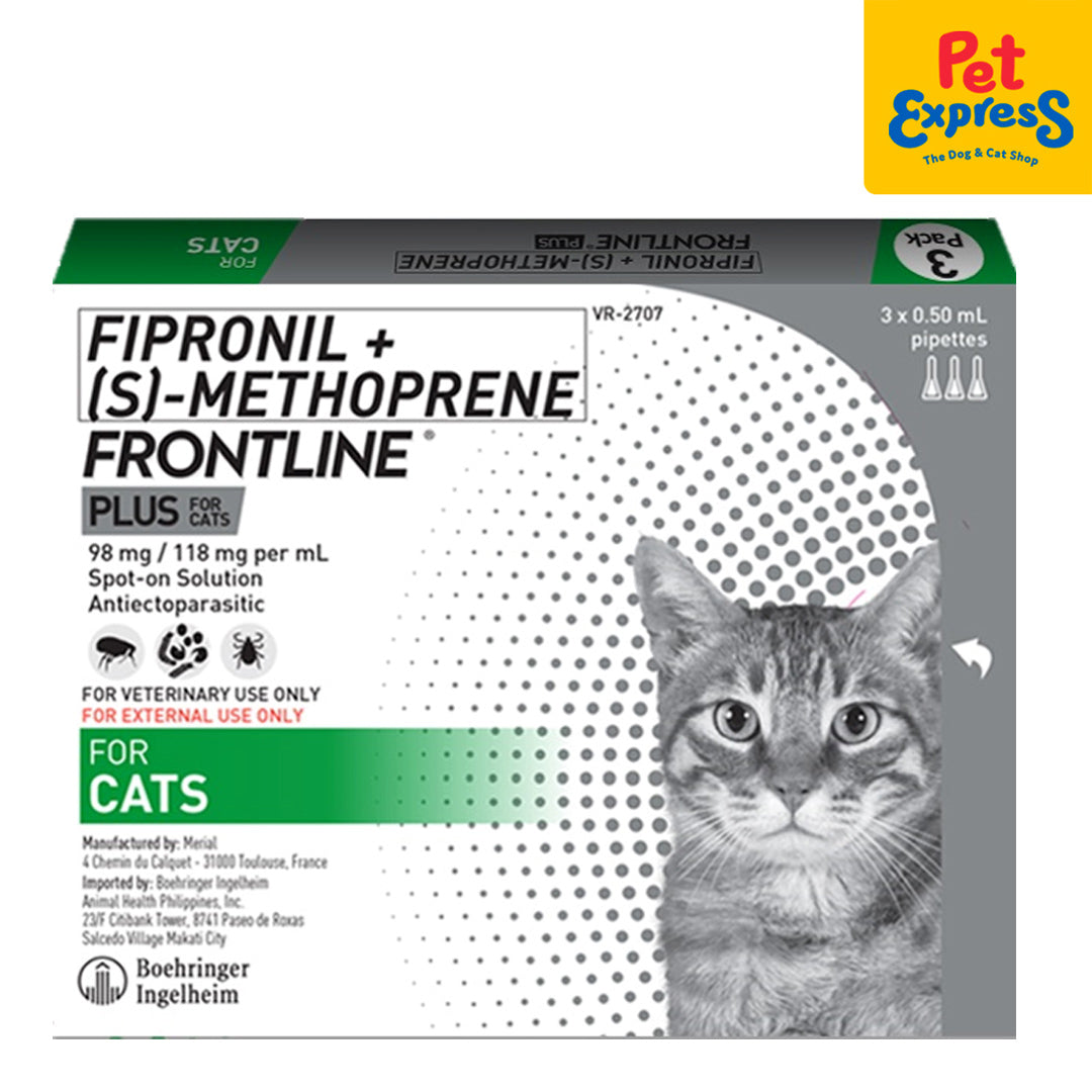 can i give frontline for dogs to my cat