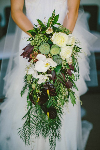 landscape colors inspired bouquet