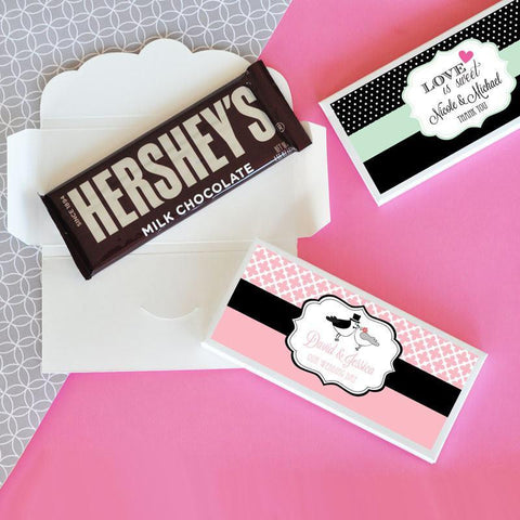 personalized chocolate bar wrappers