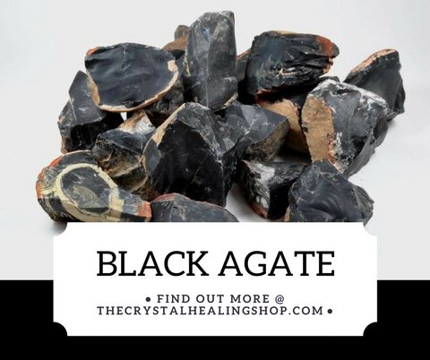 black agate metaphysical