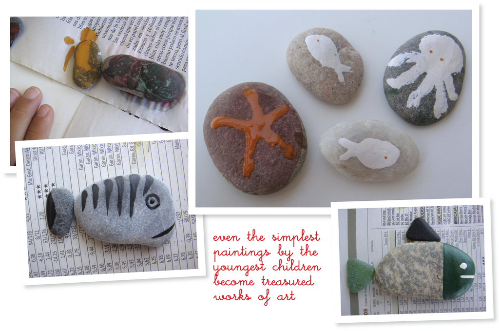 pebble painting