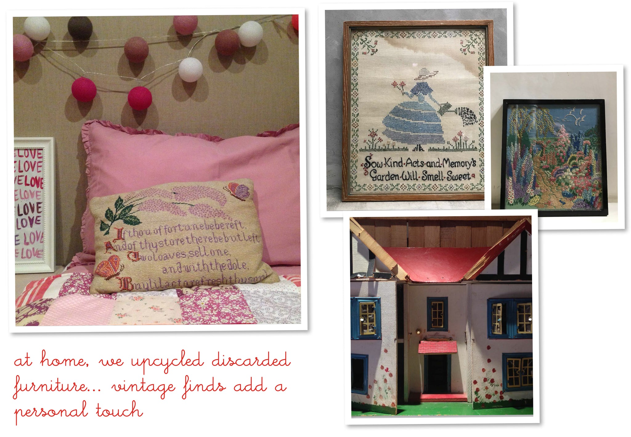 vintage and upcycling