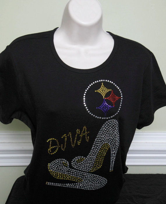 diva t shirts rhinestones