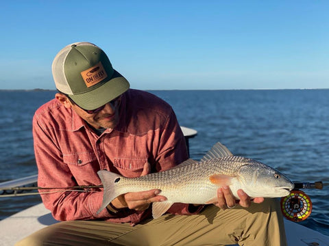 Edgar Diaz catches first East Coast Redfish