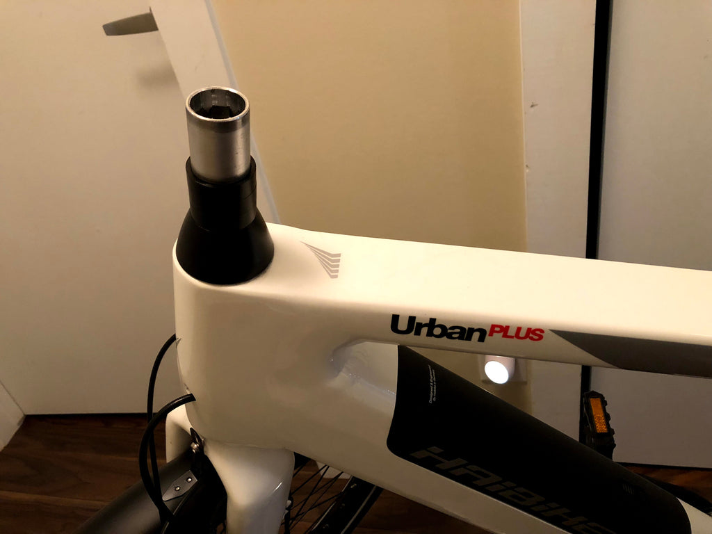 Removing original Haibike Urban Plus stem 