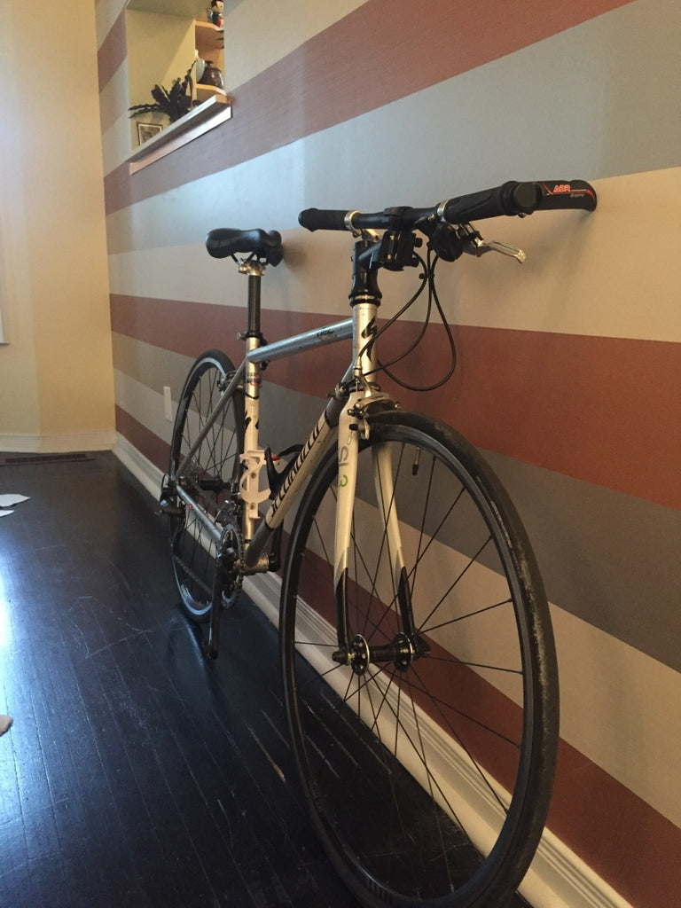 Specialized Allez with THINstem in Living Room