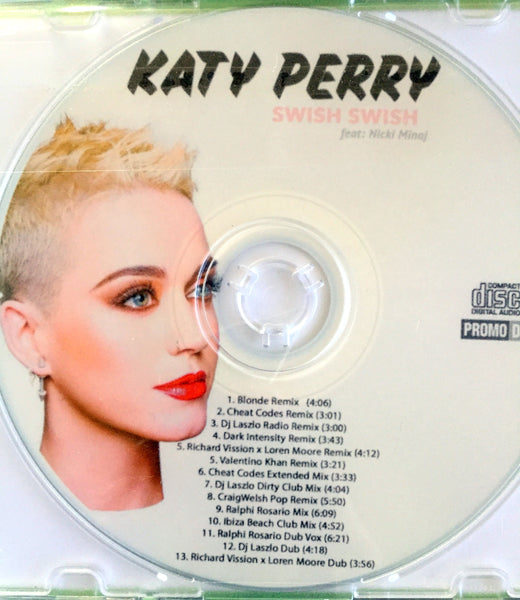 Berygtet underholdning pie Katy Perry - Swish Swish (The Remixes) CD - DJ single – borderline MUSIC