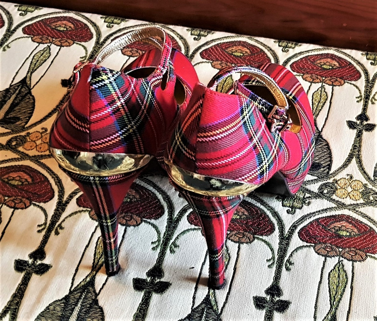 tartan heels new look