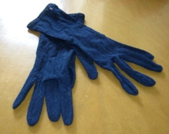 navy lace gloves uk