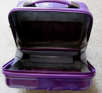 antler vanity case purple