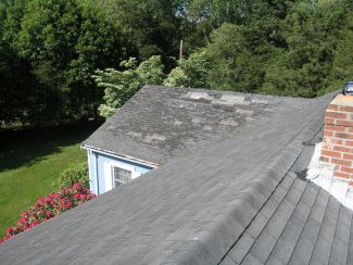 damaged roof