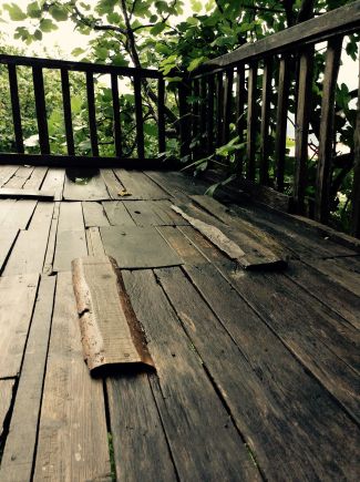 wood deck