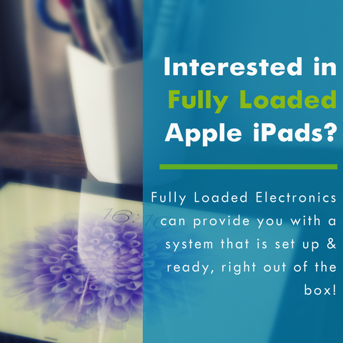 Interested in Fully Loaded Apple iPads?