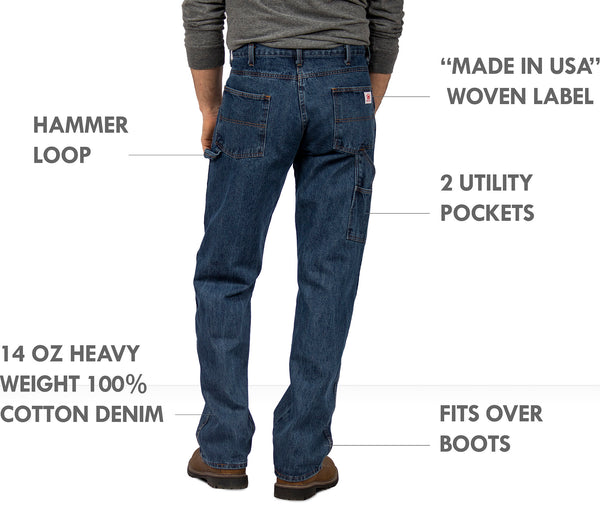 LOT #1010 Made in USA Stone Washed Carpenter Jean $ 59.95 $ 89.95